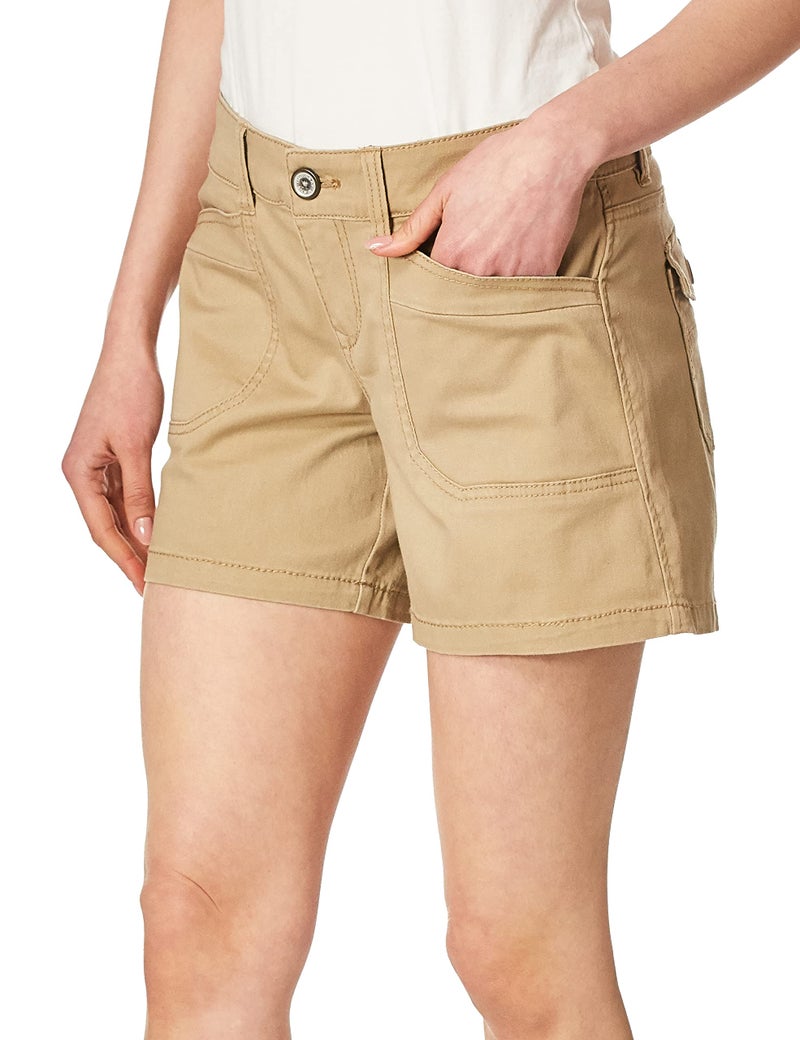 Unionbay Women's Darcy Shorts, Sandy Brown, 1 - Image 2